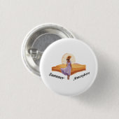 Badge Rond 2,50 Cm Atmosphère estivale (Devant & derrière)