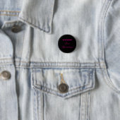 Badge Rond 2,50 Cm "Attention ! Approche de diva ! " (En situation)