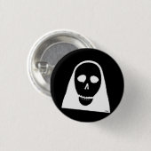 Badge Rond 2,50 Cm Aucun crâne (Devant & derrière)