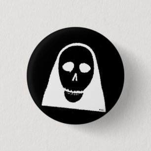 Badge Rond 2,50 Cm Aucun crâne
