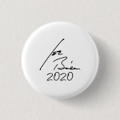 Badge Rond 2,50 Cm Auto-graphe JOE BIDEN 2020 (Devant)