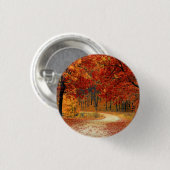 Badge Rond 2,50 Cm automne dans la forêt (Devant & derrière)