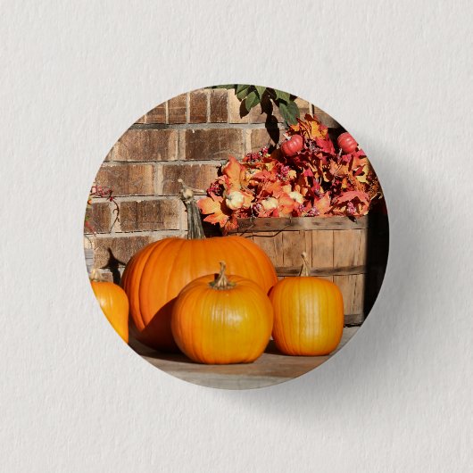 Badge Rond 2,50 Cm Automne jour (Devant)