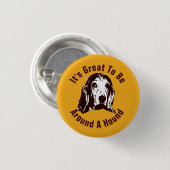 Badge Rond 2,50 Cm Autour D'Une Hache (Devant & derrière)