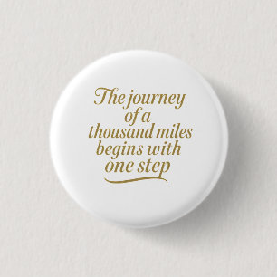 Badge Rond 2,50 Cm Avancement en or