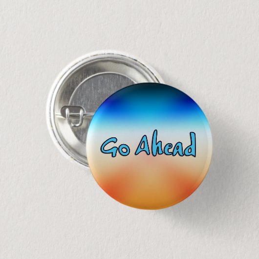 Badge Rond 2,50 Cm Avancer (Devant & derrière)