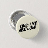 Badge Rond 2,50 Cm Avant-garde de chevalier "" un Pin entier (Devant & derrière)