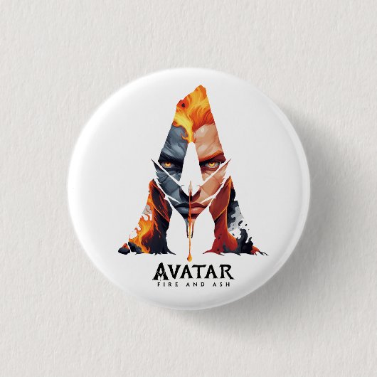 Badge Rond 2,50 Cm Avatar: Fire and Ash (Devant)