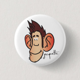 Badge Rond 2,50 Cm avatar jacquette bien