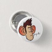 Badge Rond 2,50 Cm avatar jacquette constate (Devant & derrière)