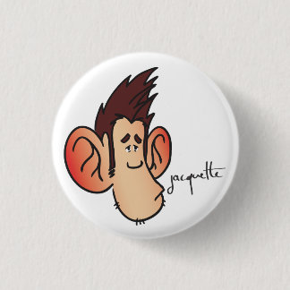 Badge Rond 2,50 Cm avatar jacquette patraque