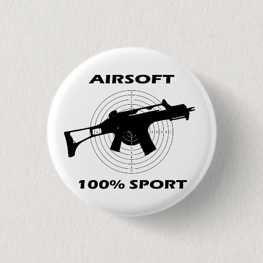 BADGE ROND 2,50 CM AVION (Devant)