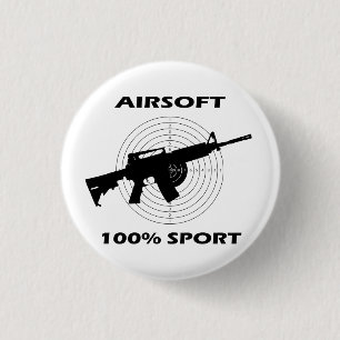 BADGE ROND 2,50 CM AVION