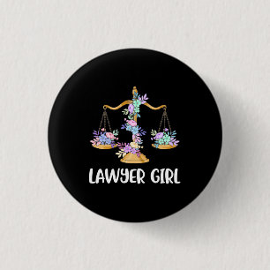 Badge Rond 2,50 Cm Avocate fille