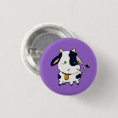 Badge Rond 2,50 Cm Baby Cow (Devant & derrière)