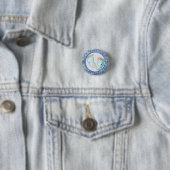 Badge Rond 2,50 Cm Babyfüsse (En situation)