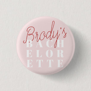 Badge Rond 2,50 Cm Bachelorette Party - Brody
