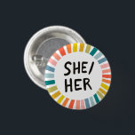 Badge Rond 2,50 Cm Bagues arc-en-ciel en cercle souple<br><div class="desc">Décorez votre tenue avec ce bouton d'art cool. Vous pouvez le customiser et ajouter du texte. Consultez ma boutique pour plus de couleurs et de motifs ! Faites-moi savoir si vous aimeriez quelque chose de personnalisé aussi.</div>