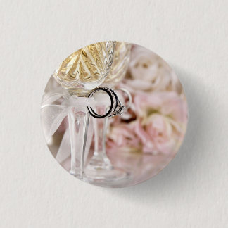 Badge Rond 2,50 Cm Bagues de bouquet mariage