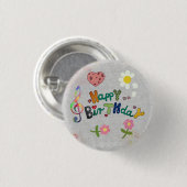 Badge Rond 2,50 Cm Bâillon (Devant & derrière)