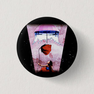 Badge Rond 2,50 Cm Bajo el refugio de las Estrellas