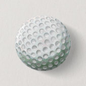 Badge Rond 2,50 Cm Bal de golf (Devant)
