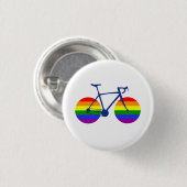 Badge Rond 2,50 Cm Balade En Vélo Pride (Devant & derrière)
