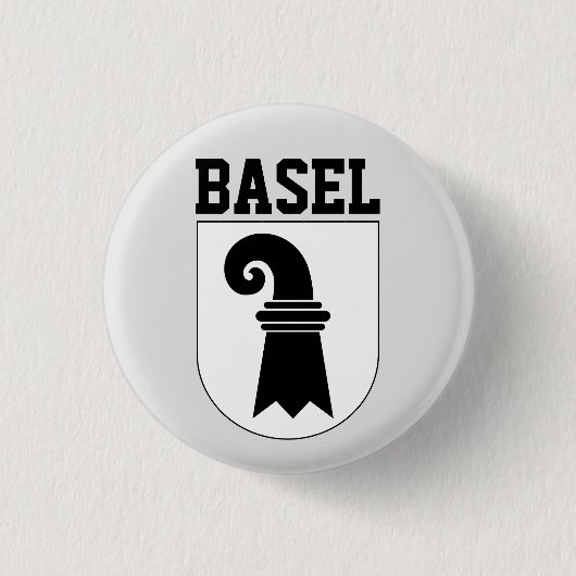 Badge Rond 2,50 Cm Bâle, SUISSE (Devant)