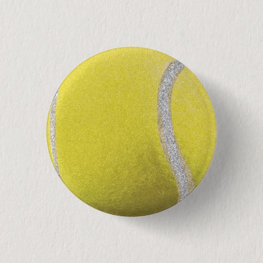 Badge Rond 2,50 Cm Balle de Tennis Jaune moderne (Devant)