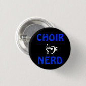 Badge Rond 2,50 Cm Ballot de choeur (Devant & derrière)
