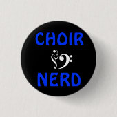 Badge Rond 2,50 Cm Ballot de choeur (Devant)