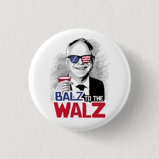 Badge Rond 2,50 Cm Balz au Walz (Devant)