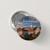 Badge Rond 2,50 Cm Bamberg Allemagne (Devant & derrière)