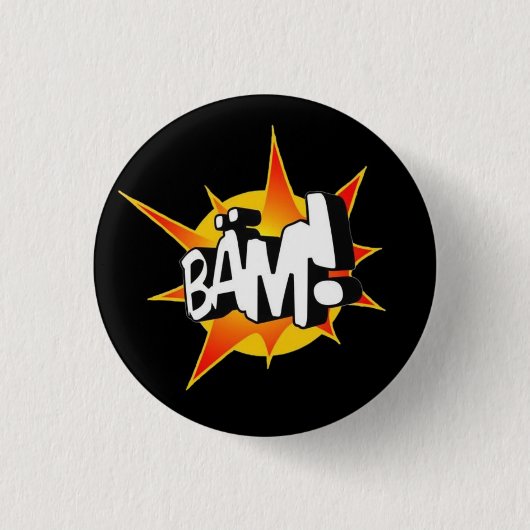 Badge Rond 2,50 Cm BämmBLKbut (Devant)