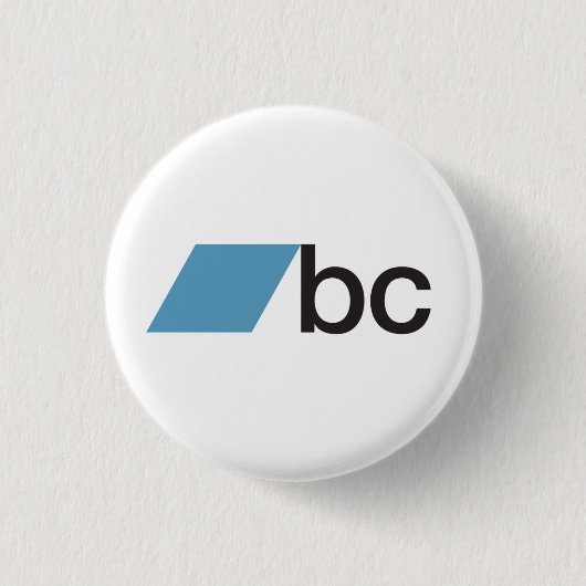 Badge Rond 2,50 Cm Bandcamp : le bouton blanc (Devant)