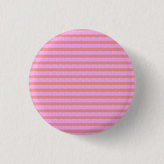 Badge Rond 2,50 Cm Bandes géométriques roses