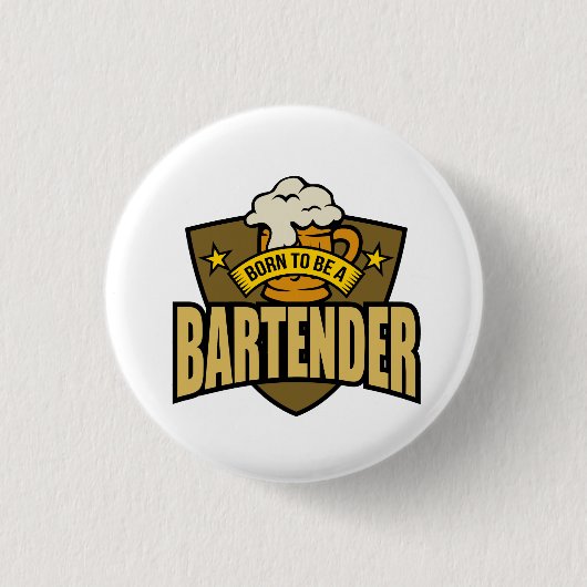 Badge Rond 2,50 Cm Barre (Devant)