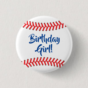 Badge Rond 2,50 Cm Baseball Cute Sports Fête d'Anniversaire des enfan