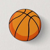 Badge Rond 2,50 Cm Basket (Devant)