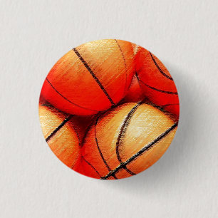 Badge Rond 2,50 Cm Basket