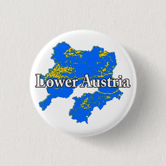 Badge Rond 2,50 Cm Basse-Autriche (Devant)