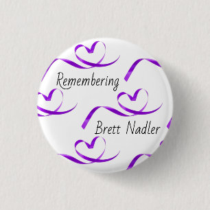 Badge Rond 2,50 Cm Baverdose internationale d'Awareness Day Button