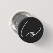 Badge Rond 2,50 Cm Be Kind Shorthand (Devant & derrière)