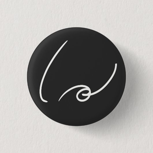 Badge Rond 2,50 Cm Be Kind Shorthand (Devant)