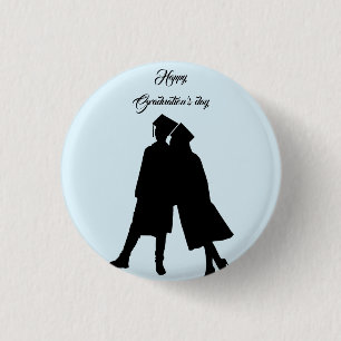 Badge Rond 2,50 Cm Beau Joyeux Joyeux jour de Graduations