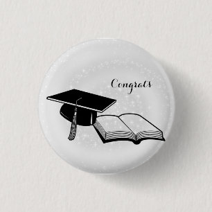 Badge Rond 2,50 Cm Beau Joyeux Joyeux jour de Graduations