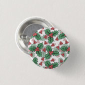 Badge Rond 2,50 Cm Beau Mistletoe Boisson (Devant & derrière)