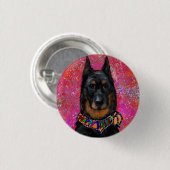 Badge Rond 2,50 Cm Beauceron (Devant & derrière)