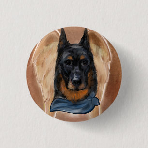 Badge Rond 2,50 Cm Beauceron