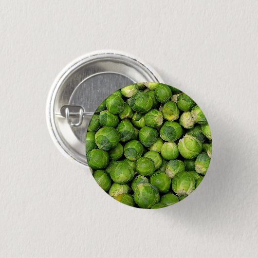 Badge Rond 2,50 Cm Beaucoup de gerbes bruxelloises (Devant & derrière)